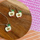 Apple a Day Necklace and Earrings