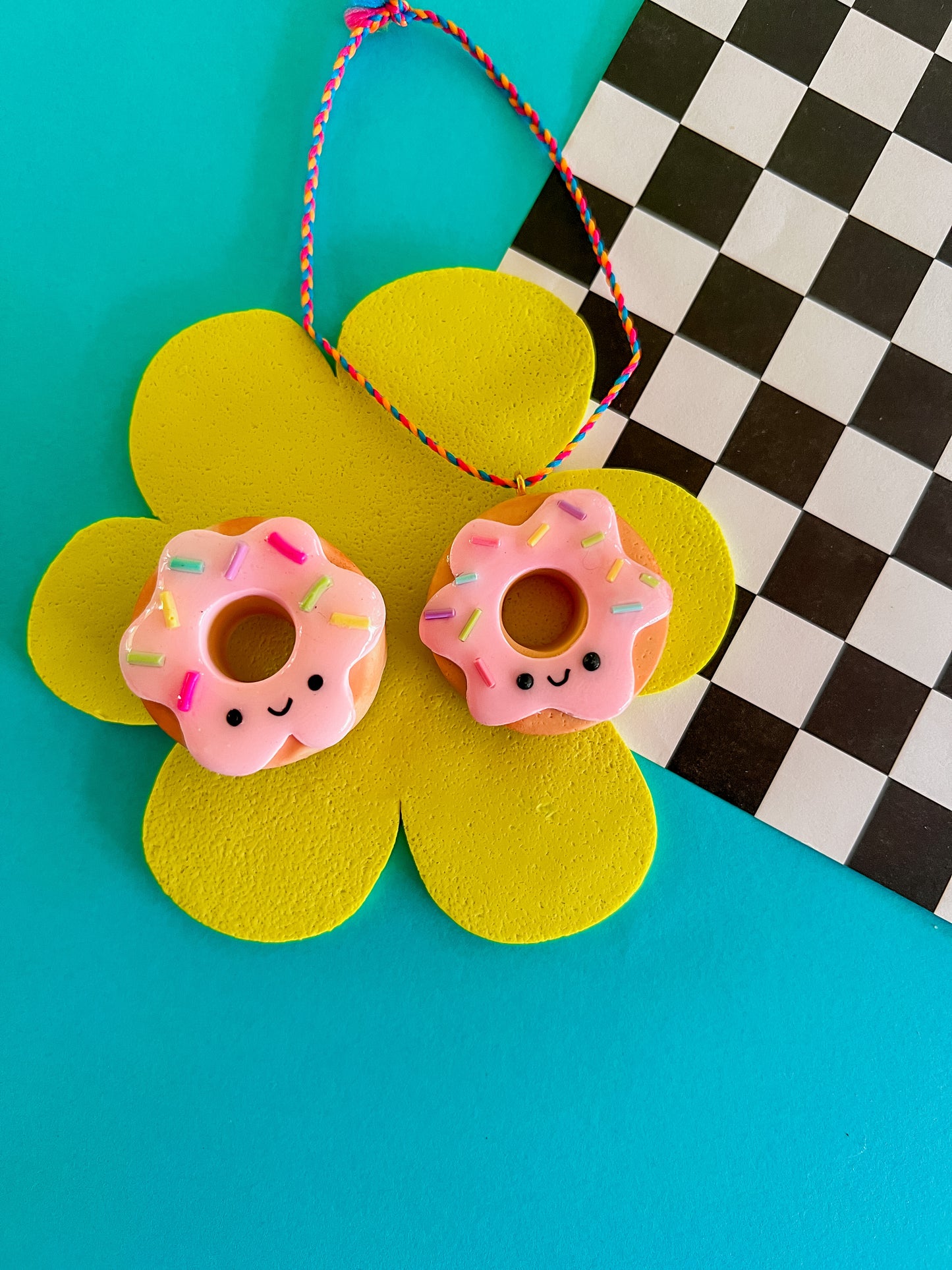 Debra |  Clay Donut Magnet or Ornament