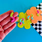 Pip’s Sour Gummy Worm Earrings - Sour Candy Earrings