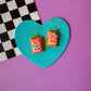 Patricia Pop Tart Earrings - Clay Earrings