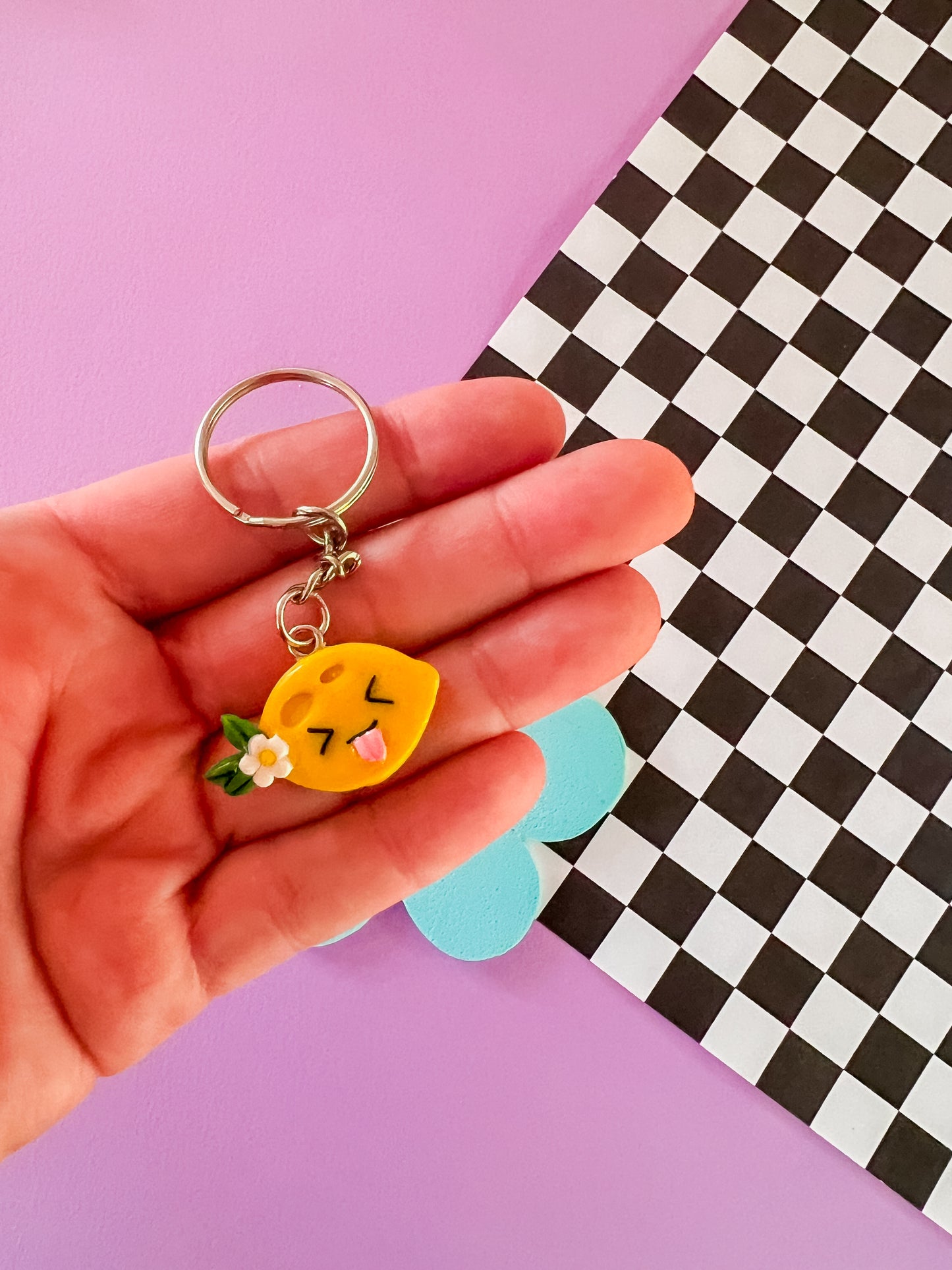 Lemon Squeezy | Lemon Keychain