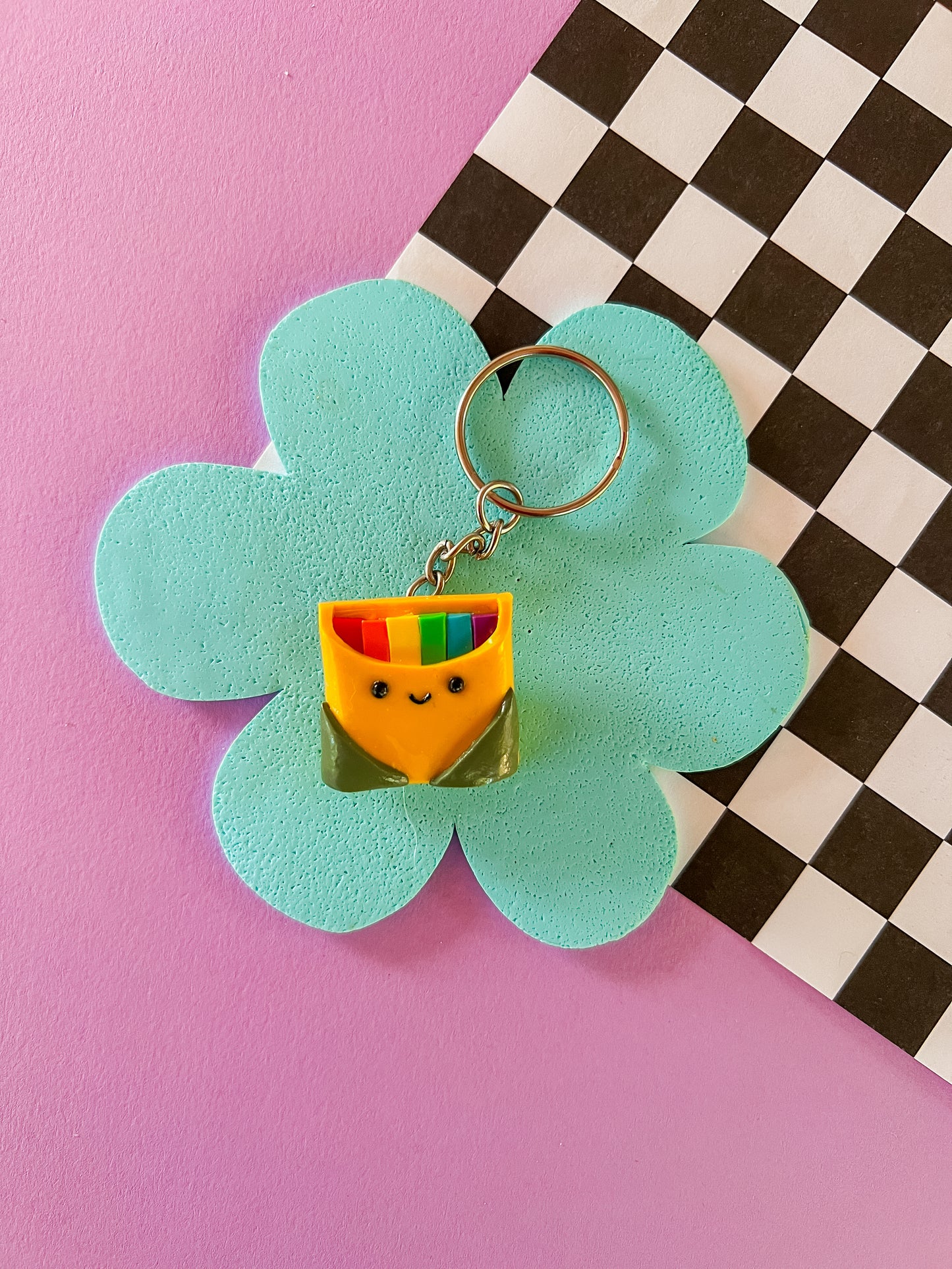 Kristy | Crayon Keychain