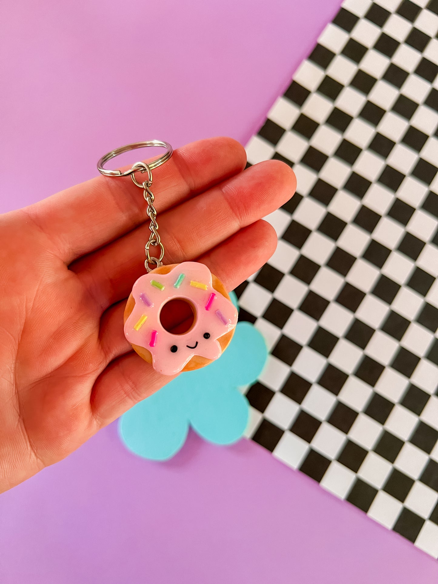 Debbie | Donut Keychain