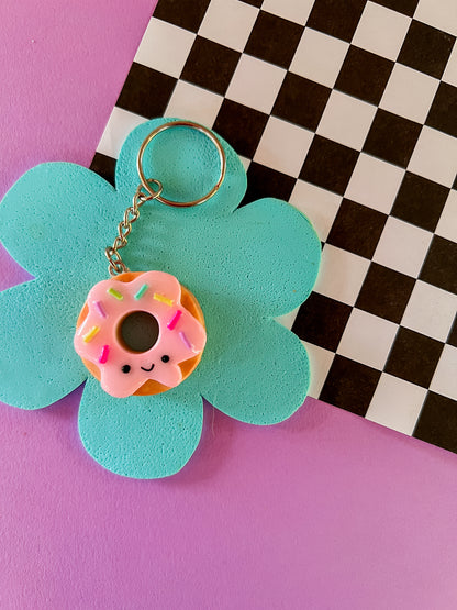 Debbie | Donut Keychain