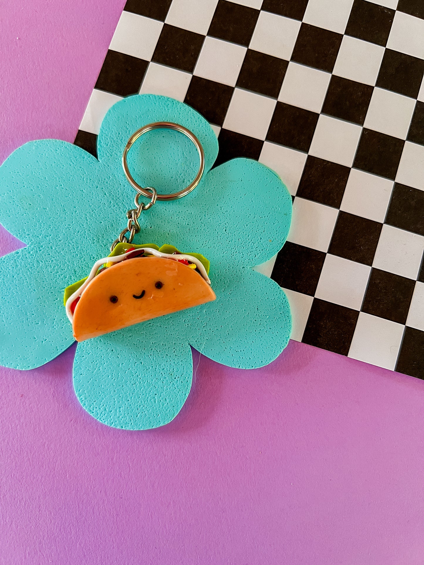 Tina | Taco Keychain