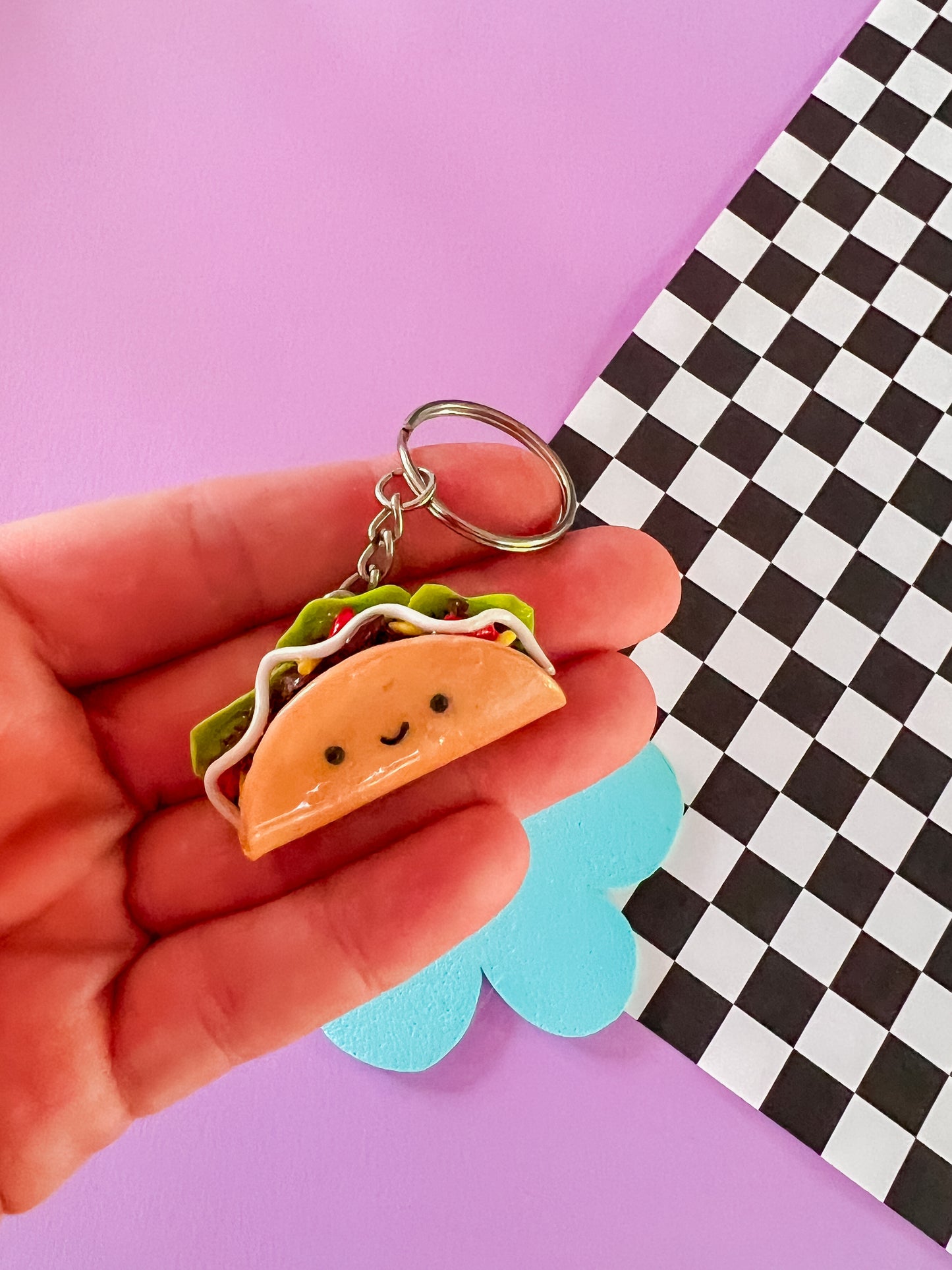 Tina | Taco Keychain