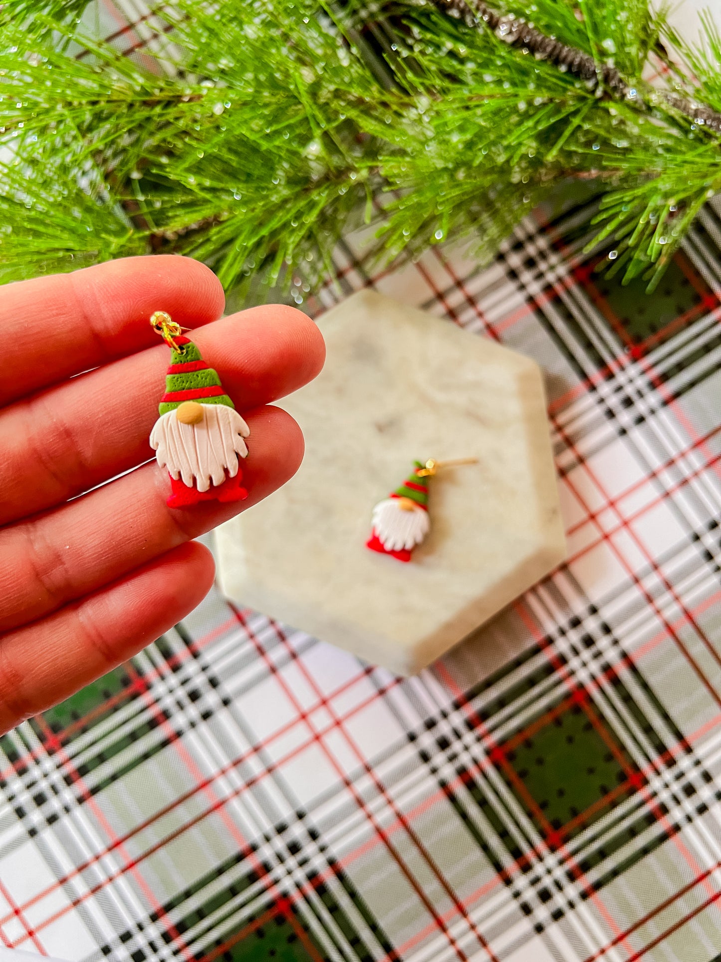 Gnome Earrings | Clay Earrings