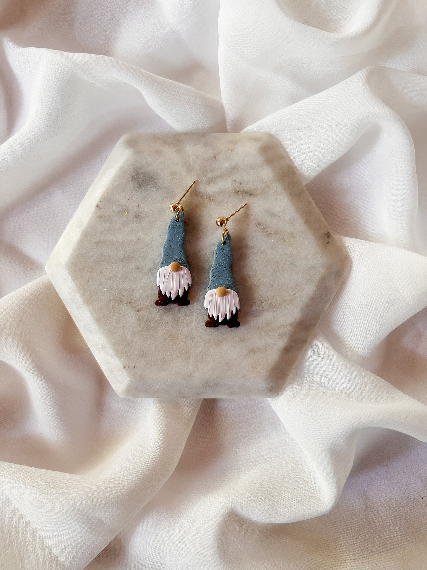 Rolling with the Gnomies |  Polymer Clay Earrings