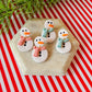 Freezy the Snowman | Clay Earrings