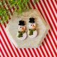 Frosty the Snowman | Clay Earrings