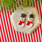 Frosty the Snowman | Clay Earrings