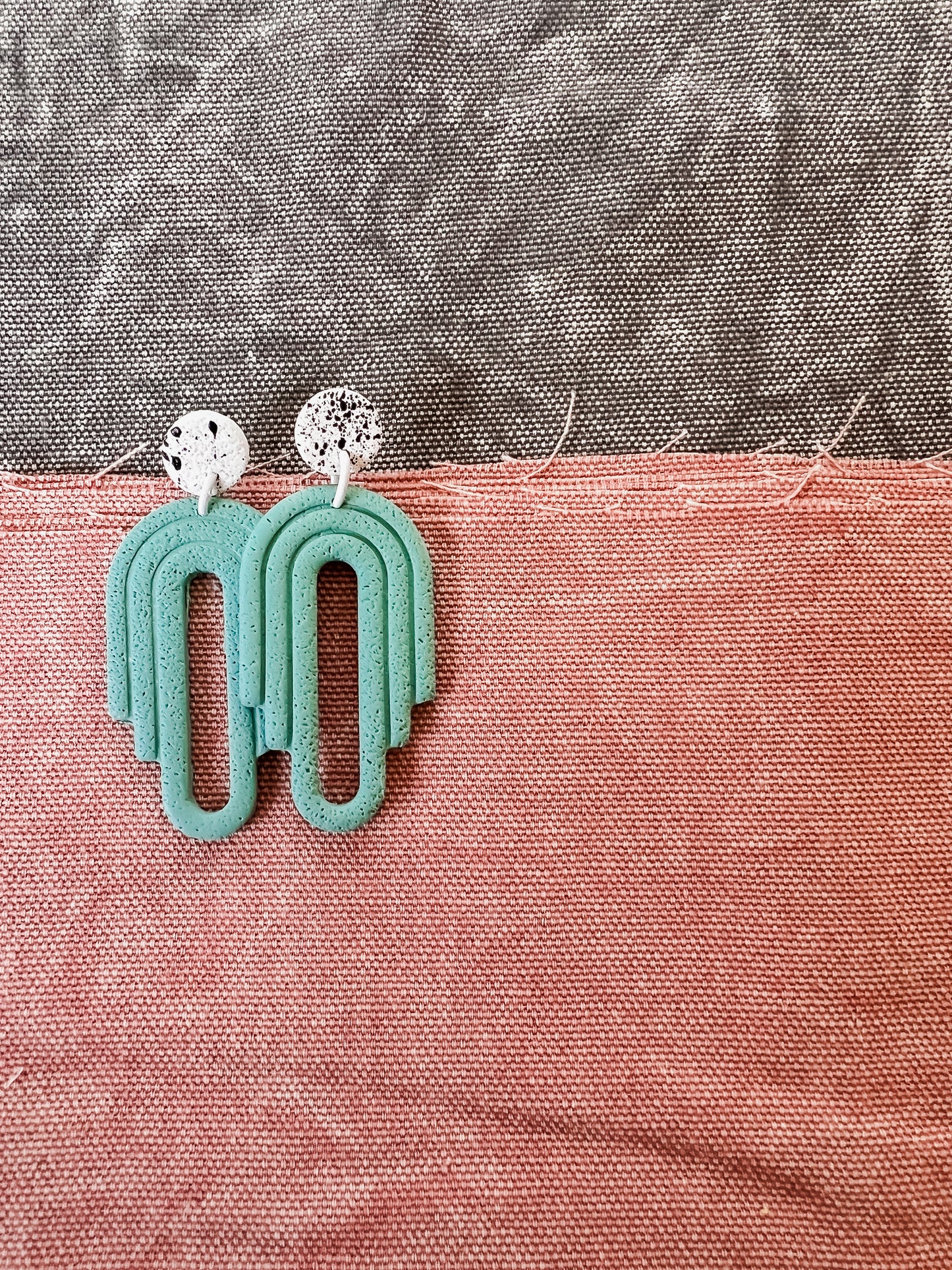 Cathedral | Clay Earrings