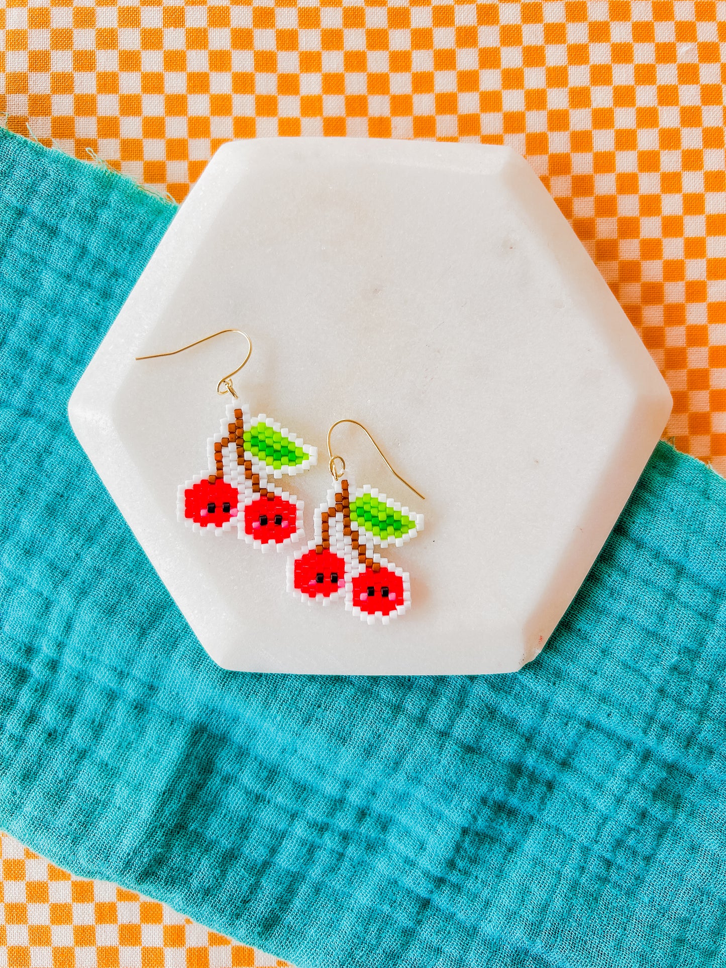 Cherry Cuties | Beaded Earrings