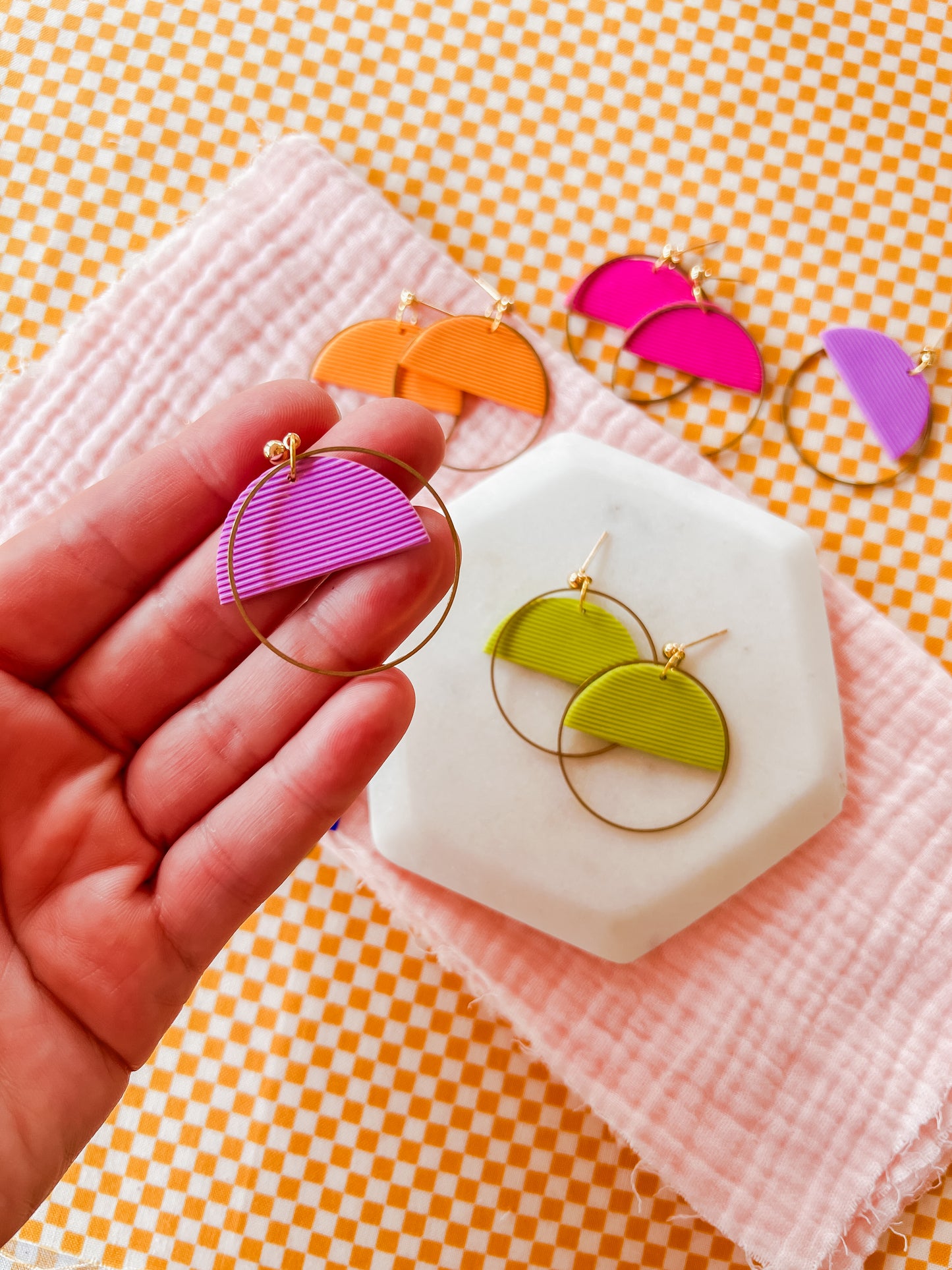 Cameron |  Polymer Clay Earrings