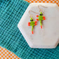 Lizzy Lizard Earrings | Hand Beaded Earrings (Copy)