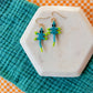 Lizzy Lizard Earrings | Hand Beaded Earrings (Copy)