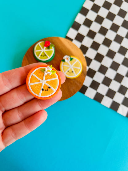 Citrus Babies | Polymer Clay Magnet