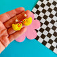 Hattie the Hen | Polymer Clay Earrings