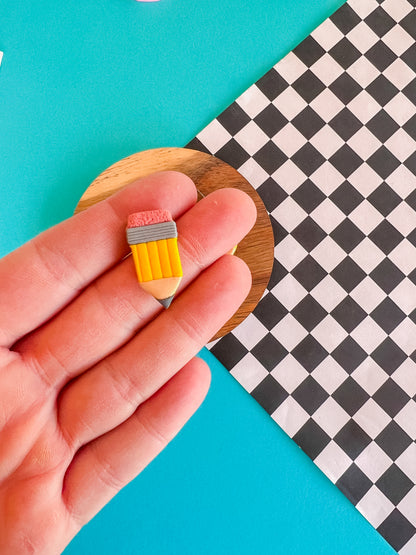 Parker - Clay Pencil Studs