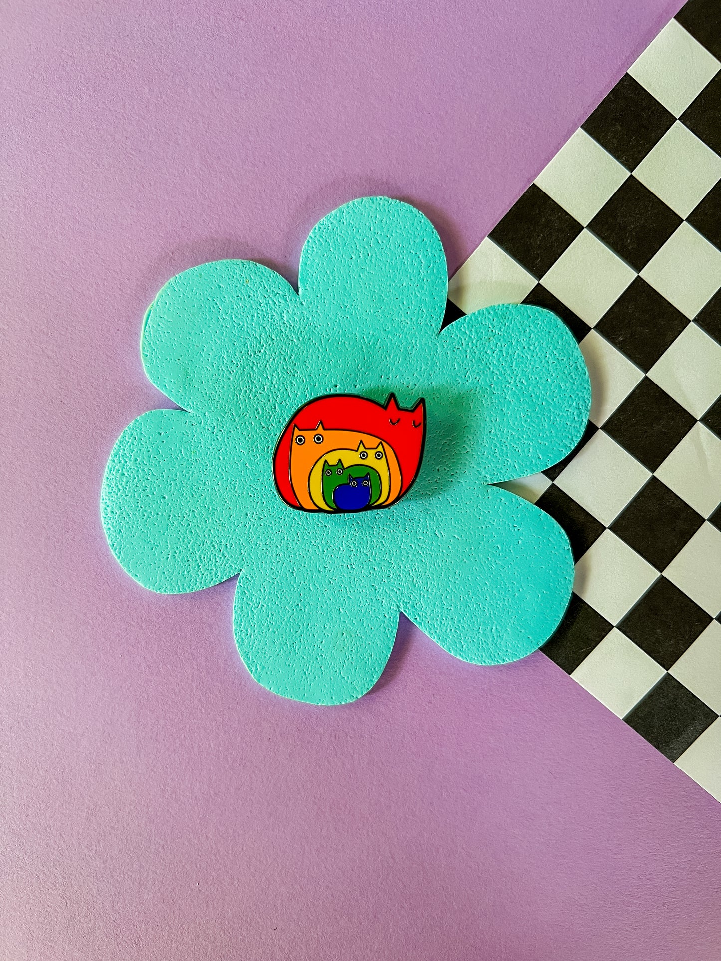 Pride Kitties  | Enamel Pin