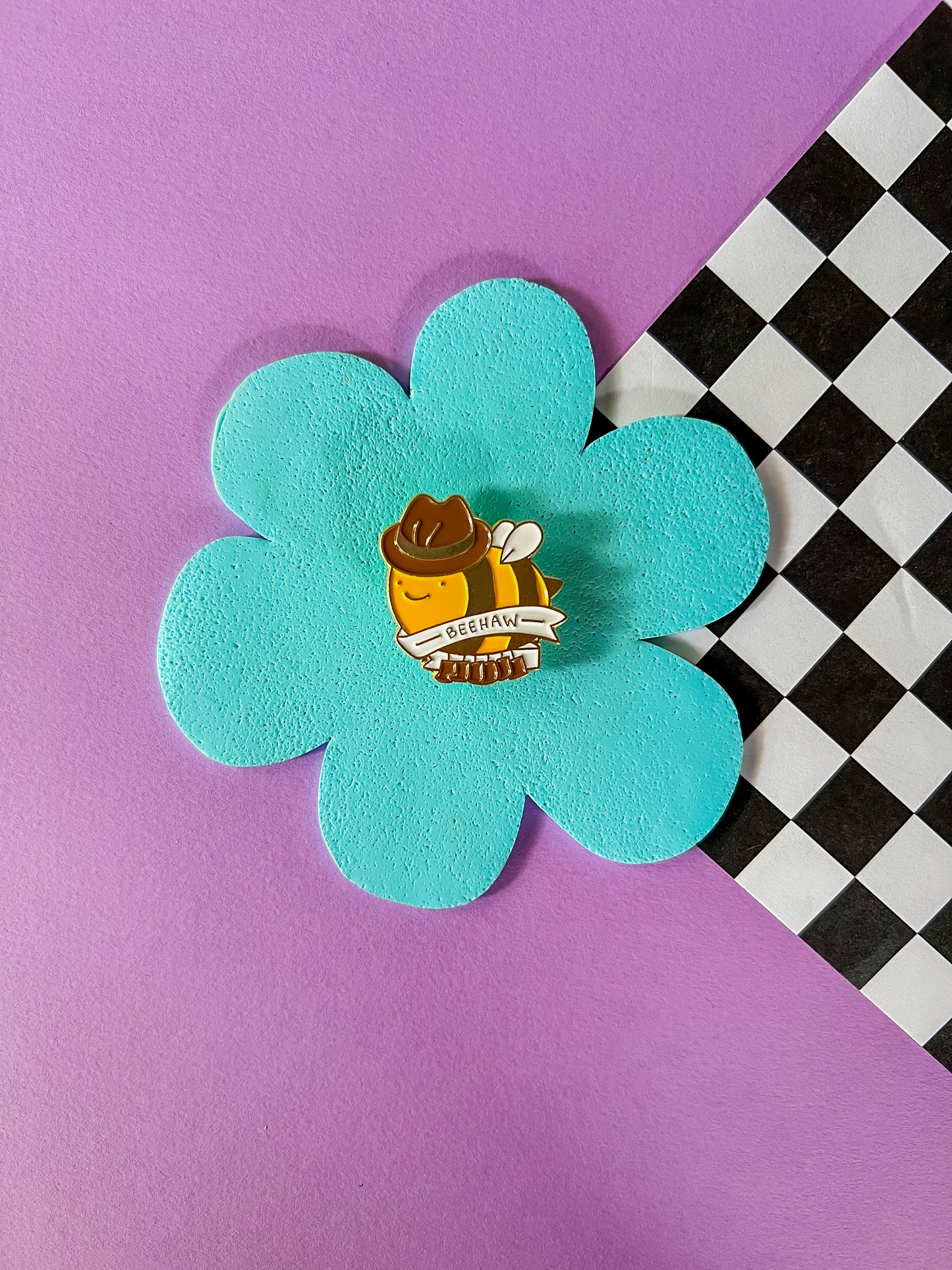 Cowboy Bee  | Enamel Pin