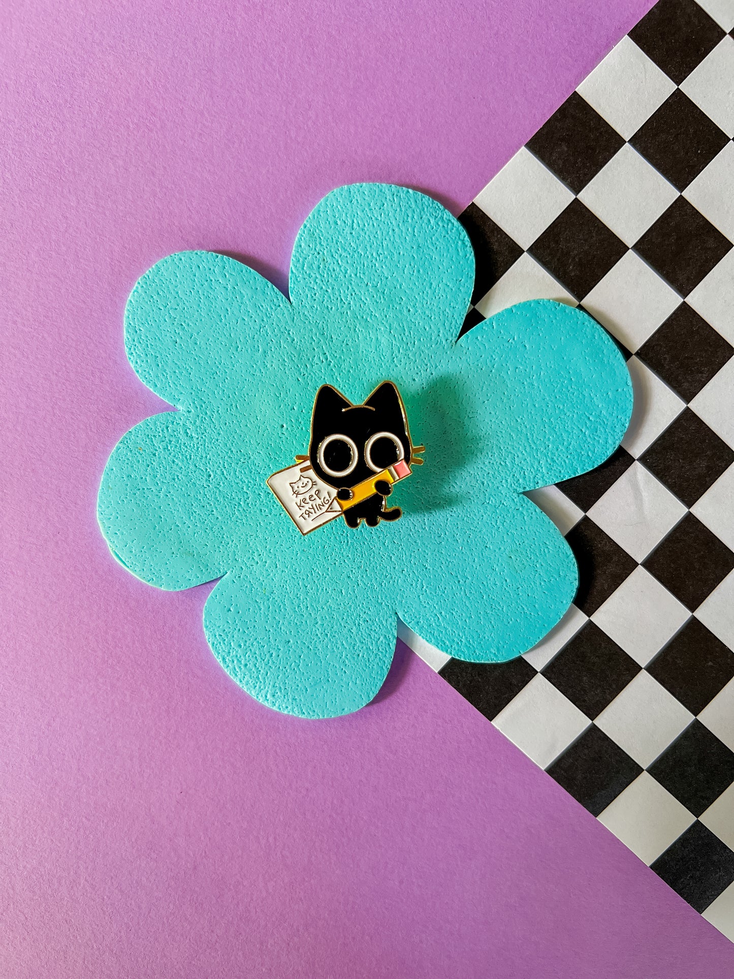 School Kitten  | Enamel Pin