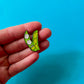 Pea Pod Kitten  | Enamel Pin