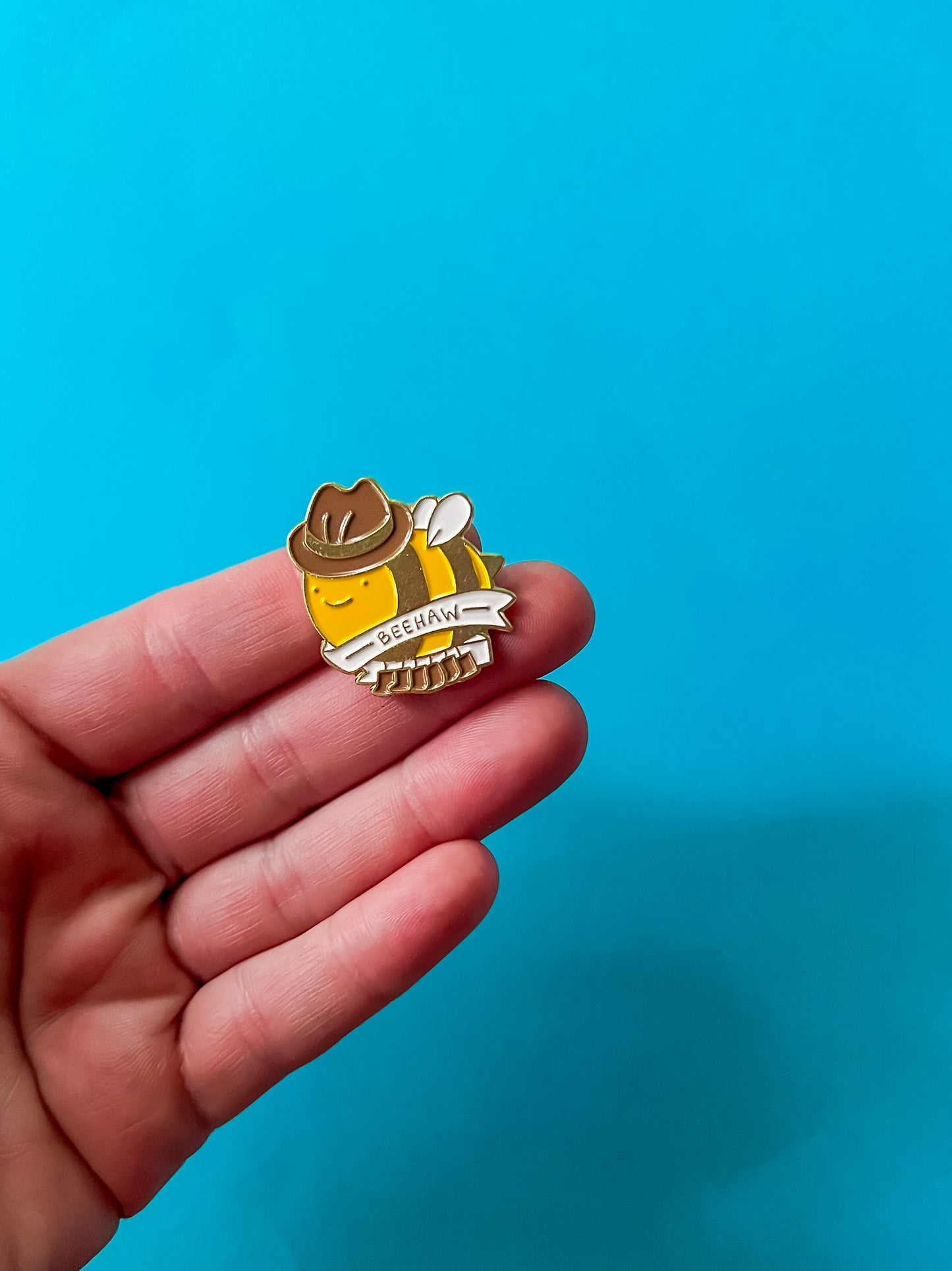 Cowboy Bee  | Enamel Pin