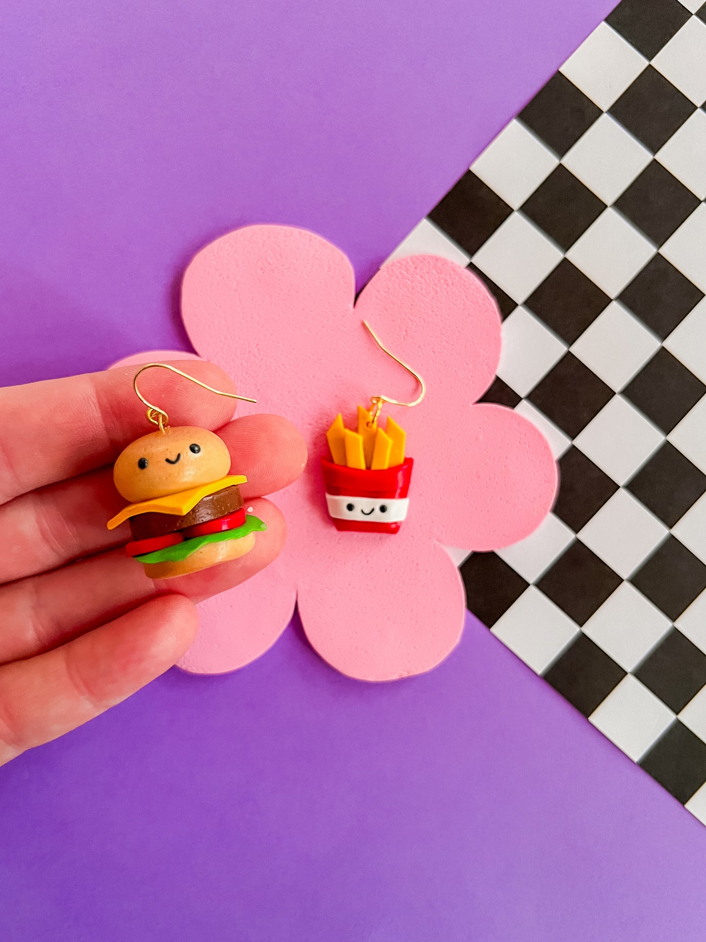 Fast Food | Polymer Clay Earrings