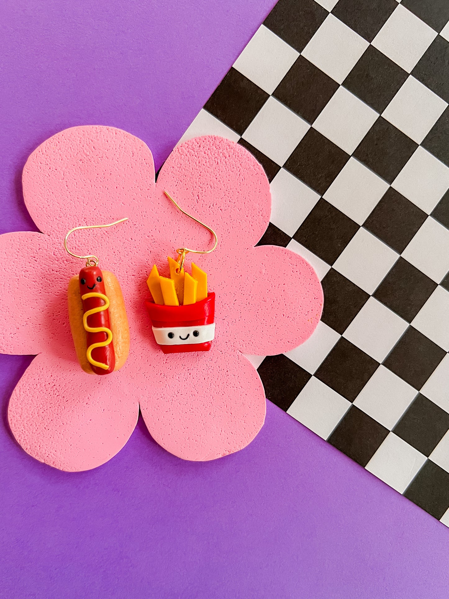 Fast Food | Polymer Clay Earrings