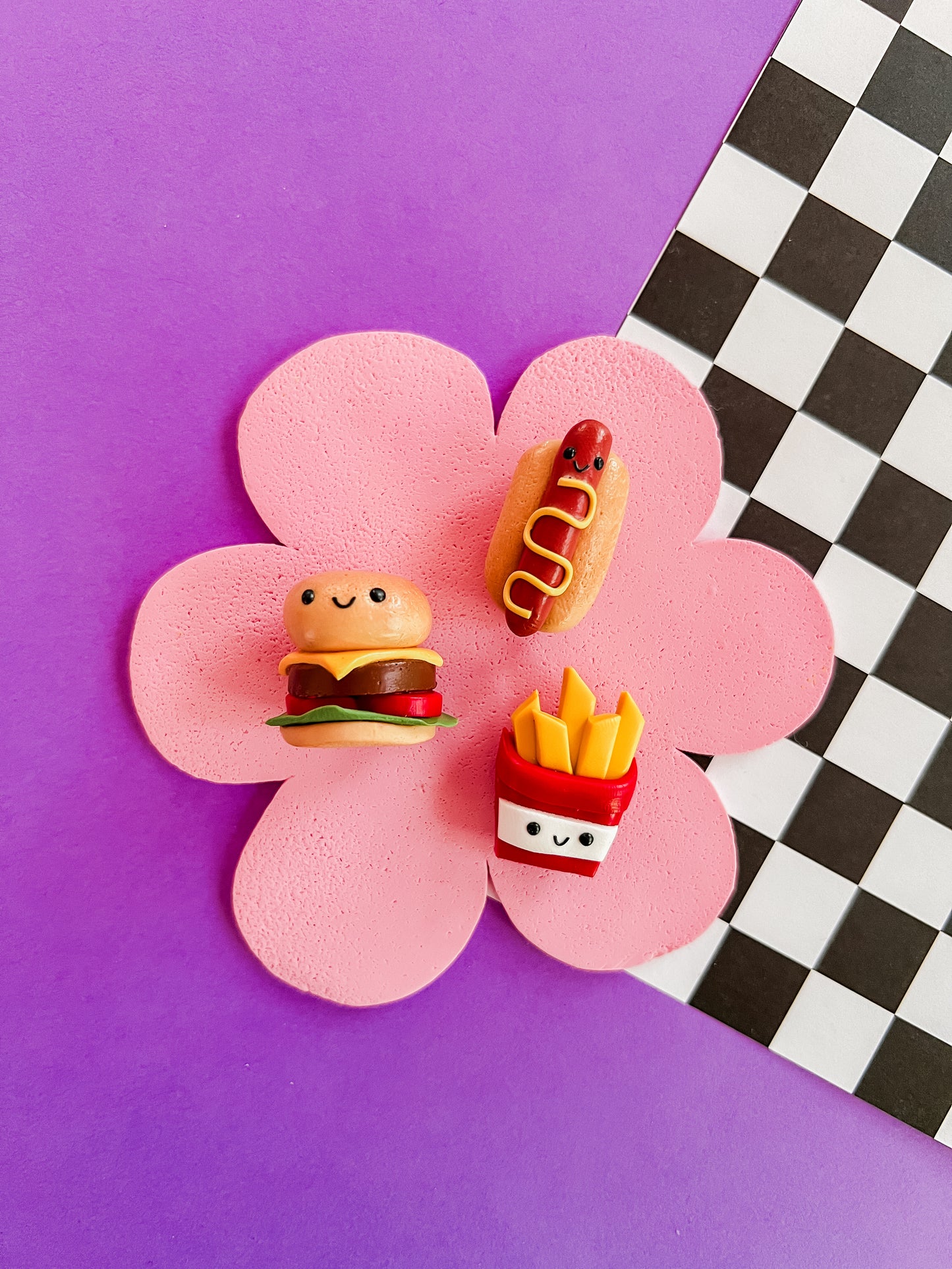 Fast Food Mates | Polymer Clay Magnets