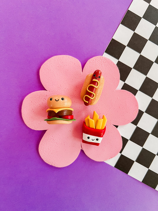 Fast Food Mates | Polymer Clay Magnets