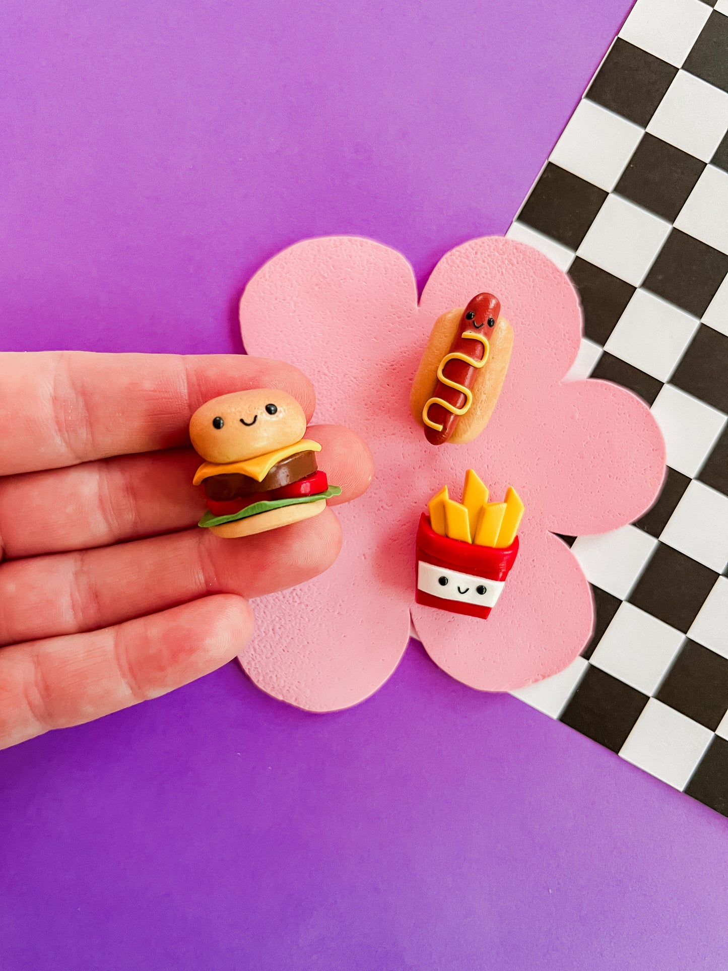 Fast Food Mates | Polymer Clay Magnets