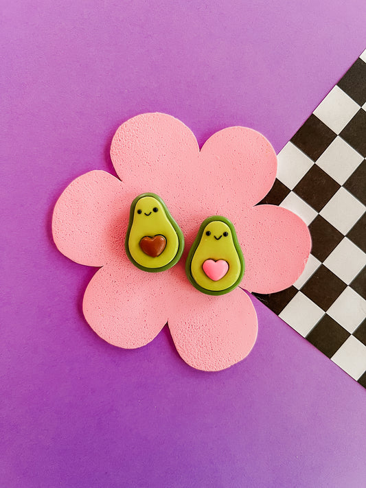 Avocado Mates | Polymer Clay Magnets