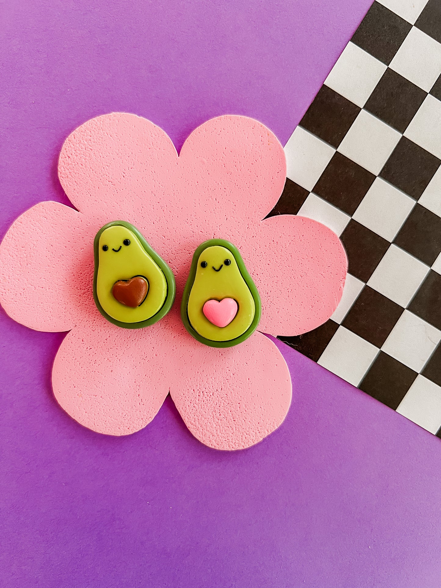 Avocado Mates | Polymer Clay Magnets