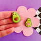 Avocado Mates | Polymer Clay Magnets