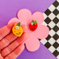 Strawberry Lemonade Mates | Polymer Clay Magnets