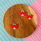 Kristine the Crab Necklace and Earrings