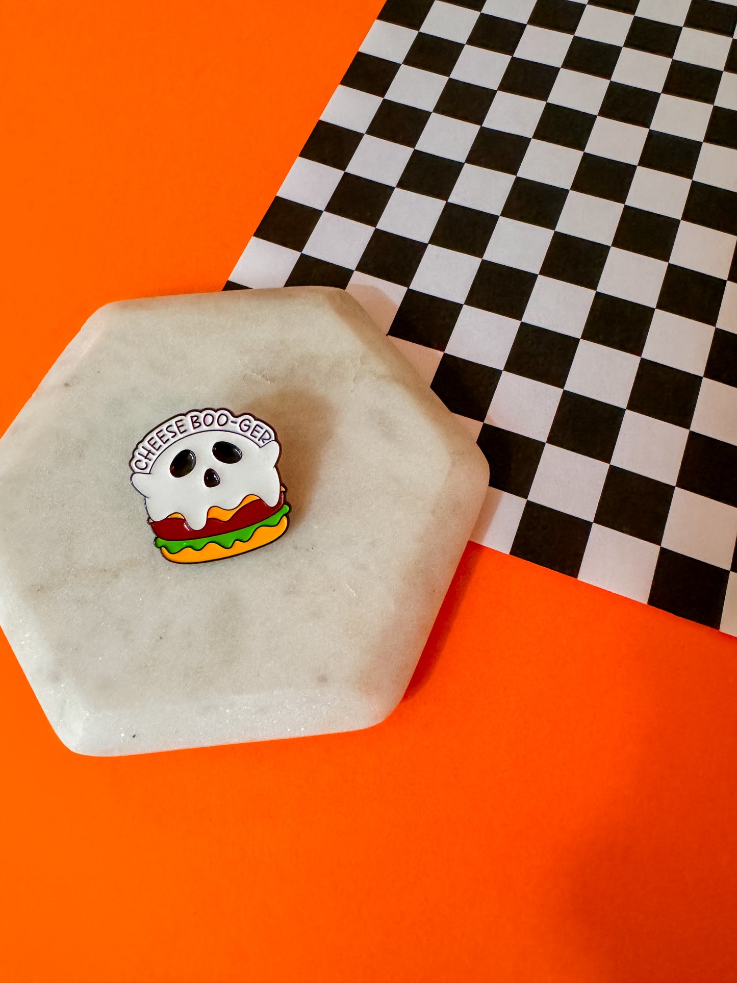 Cheese BOOrger| Enamel Pin