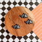 Dino Skeleton Necklace and Earrings