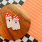 Spooky Sally Mushroom | Clay Earrings