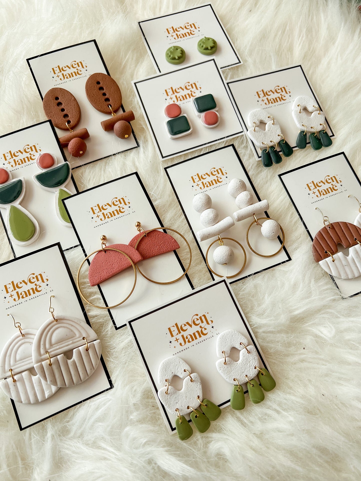 Francie |  Polymer Clay Earrings