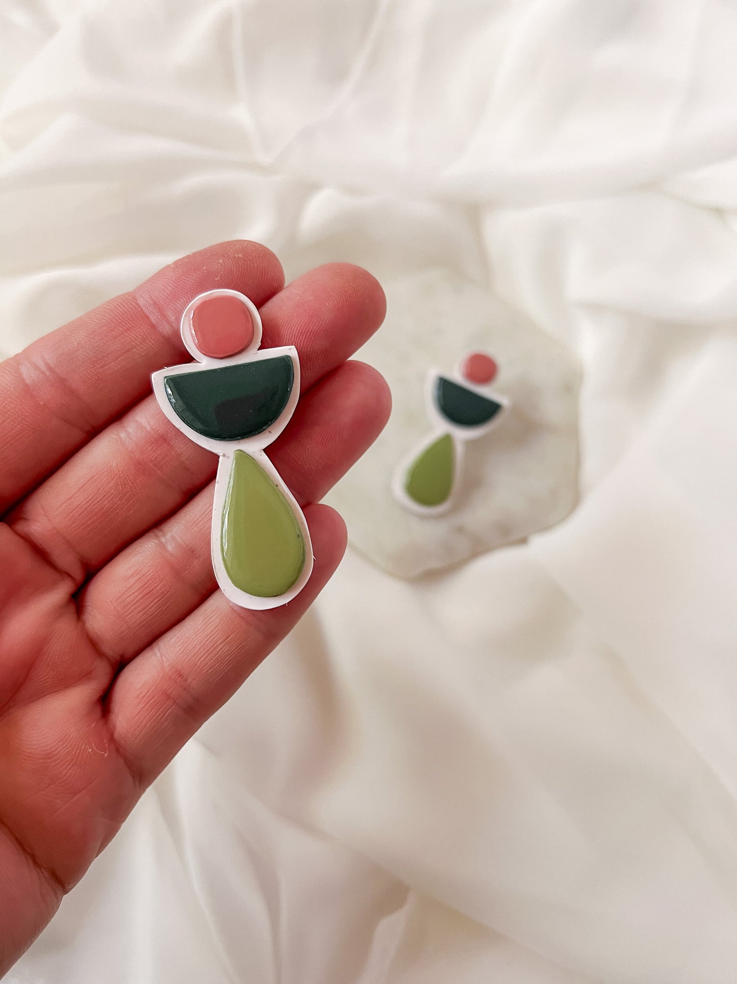 Marty |  Polymer Clay Earrings