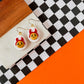 Donna the Deviled Egg | Clay Earrings