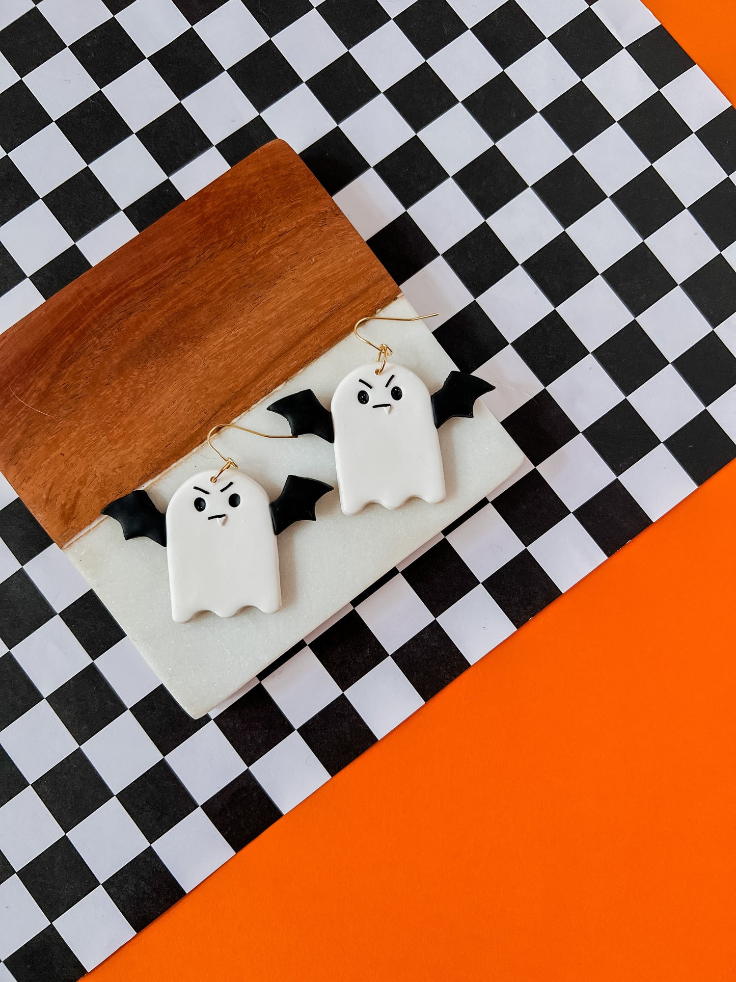 Costume Party Ghosts | Clay Earrings