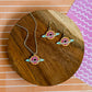 Donut Planet Necklace and Earrings