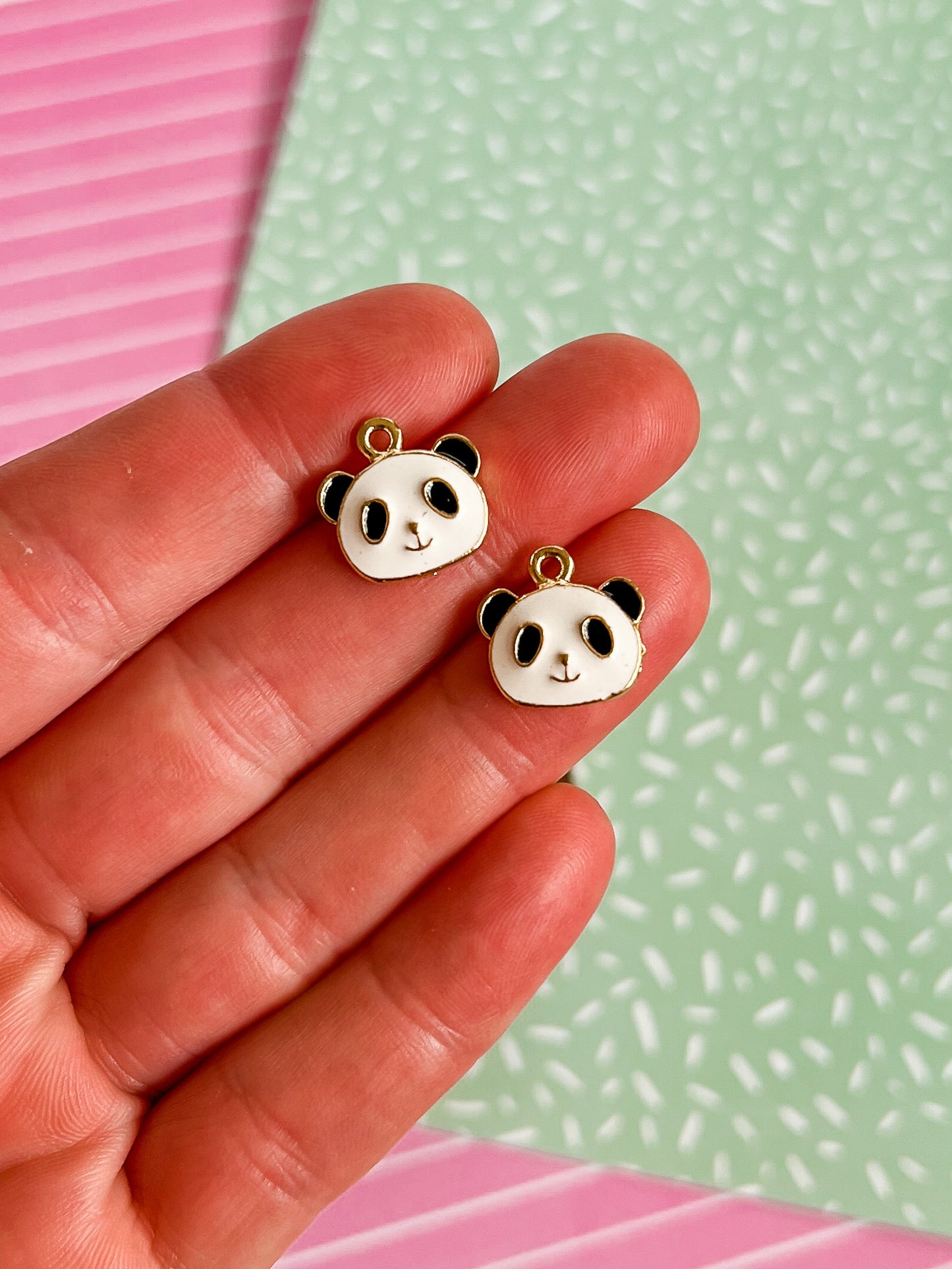 Petunia the Panda Necklace and Earrings