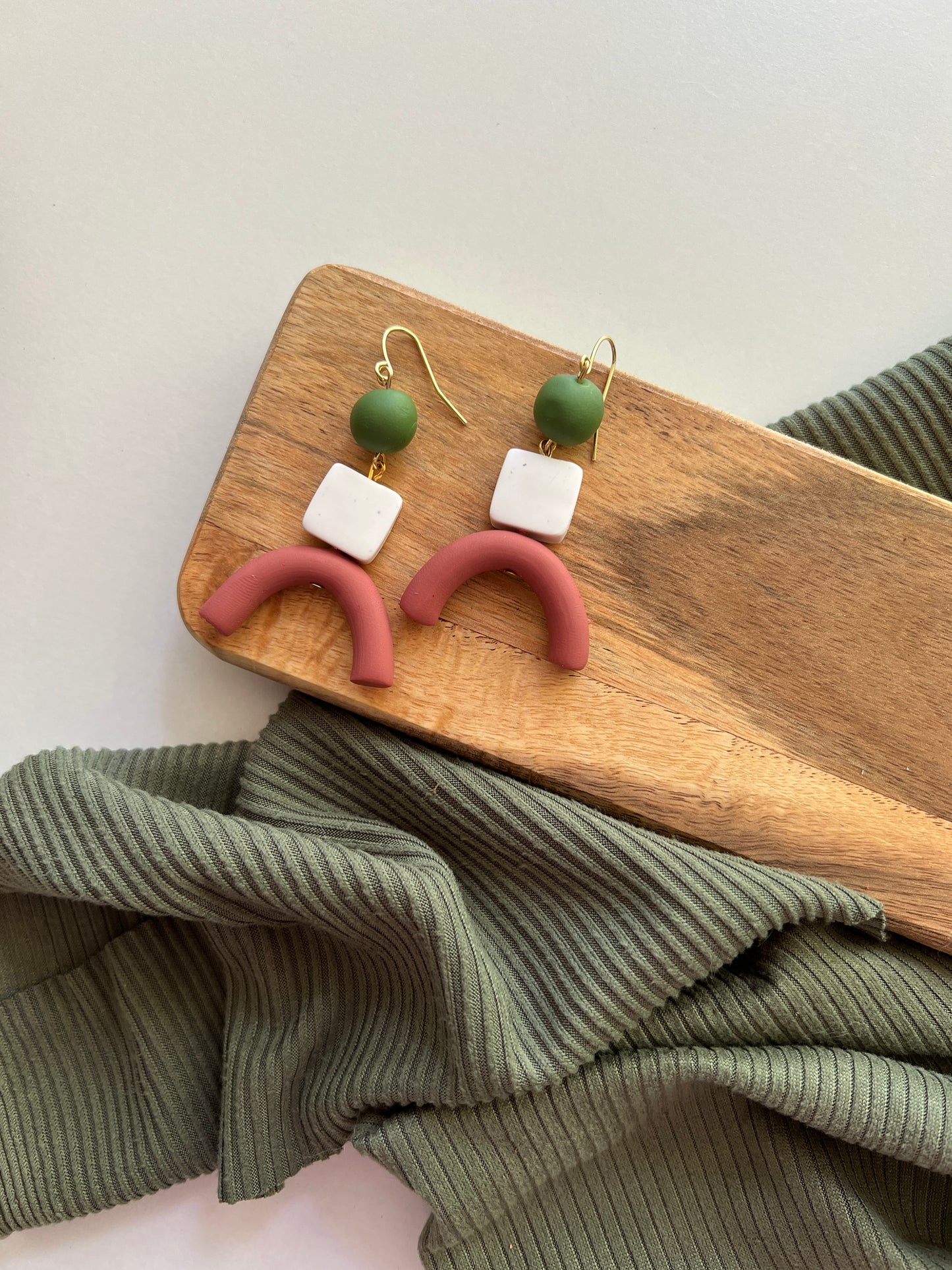 Sequoia | Clay Earrings