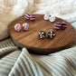 Dolly Donut Hole Stud Earrings