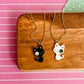 Spot the Cat Necklace and Earrings
